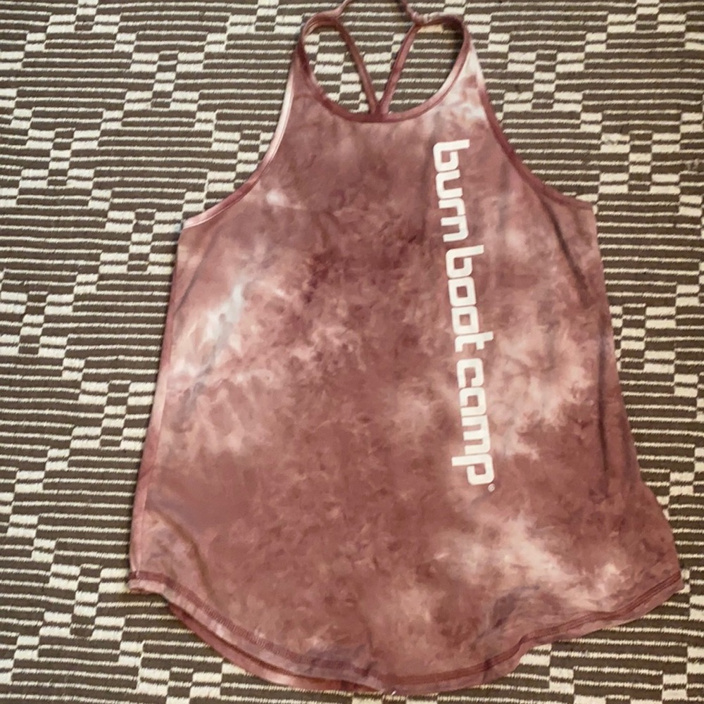 Burn boot camp tank size large